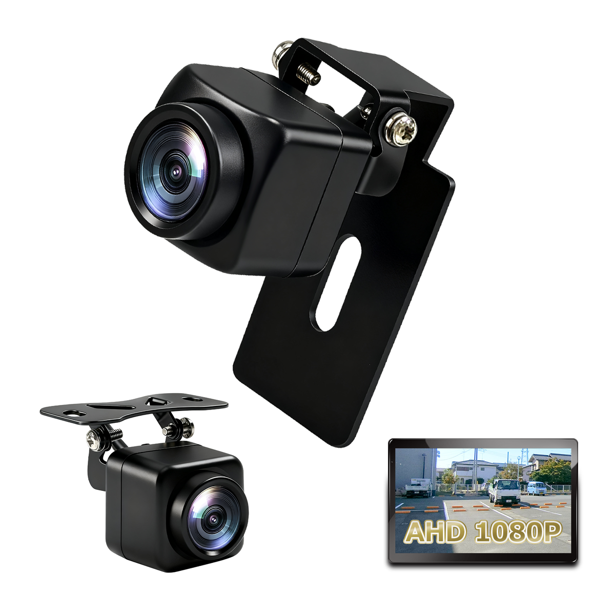CAM119 AHD1080P バックカメラ 25fps｜720P切替・IP68防水 PORMIDO