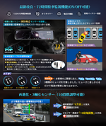PRD8XC 前後カメラ60fps・純正交換型ドライブレコーダー PORMIDO（ポーミド）