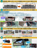 PRD60C・PRD60 ミラー型ドライブレコーダー PORMIDO