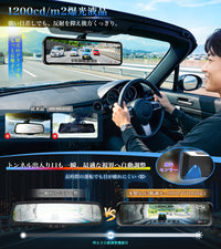PRD82C   11インチ1200cd/m2爆光液晶純正交換型ドライブレコーダー