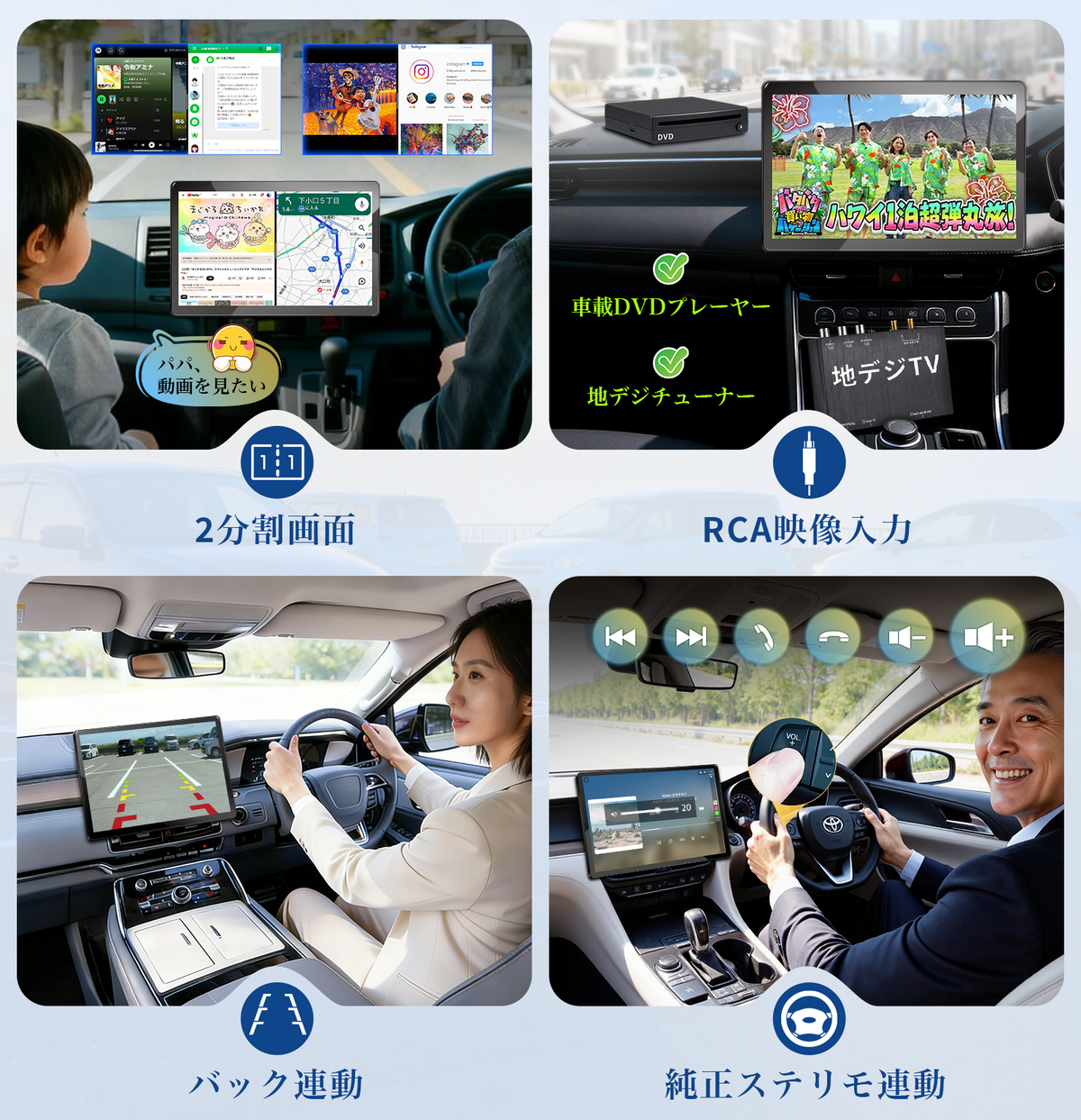 PRA106B HDMI入出力&縦横自由回転 11.8インチ Androidカーナビ – PORMIDO PRA106B HDMI入出力&縦横自由回転 11.8インチ Androidカーナビ – PORMIDO