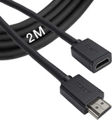 PORMIDO PRMT23 2m HDMI入力(HDMI-IN)延長ケーブル