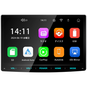 PRA105 カーオーディオ DVDプレイヤー付き PORMIDO